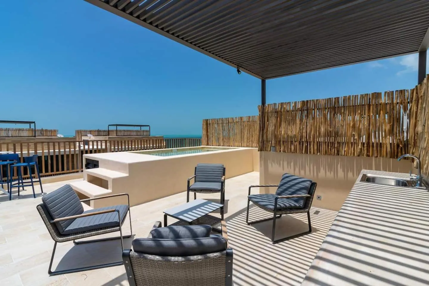 Penthouse Con Alberca Privada Y Hermosas Vistas Al Mar - A301 Isla Holbox Apartamento
