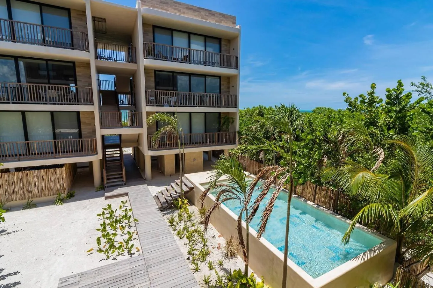 Penthouse Con Alberca Privada Y Hermosas Vistas Al Mar - A301 Isla Holbox Apartment